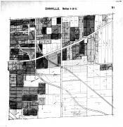 Danville Section 9 - 29 - 11, Vermilion County 1907